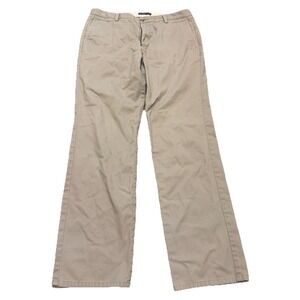 Dockers Jeans Khaki Men's Size 34 x 34 Slim Fit Casual Straight Solid Pocket Zip